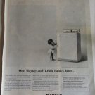 1961 Maytag 1,088 Babies Later Washer ad