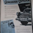 1947 Buick 4 dr sedan Gorgeous outlook car ad