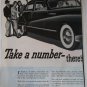 1947 Buick 4 dr sedan Take A Number car ad