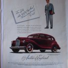 1948 Austin Devon 4 dr sedan For ack car ad