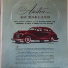 1948 Austin Devon 4 dr sedan car ad