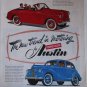 1951 Austin A-40 Convertible & Devon 4 dr sedan car ad #1