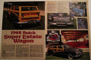 1948 Buick Super Estate Station Wagon car article