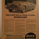 1948 Buick 4 dr sedan Dynaflow car ad