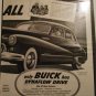 1948 Buick 4 dr sedan Oil Does It All car ad