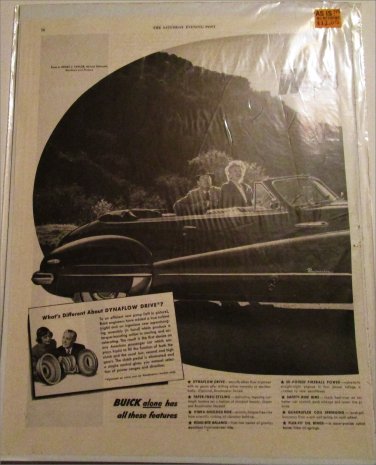 1948 Buick Roadmaster Convertible What Makes car ad