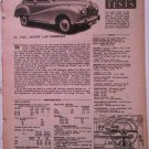 1952 Austin A40 Somerset 4 dr sedan car article