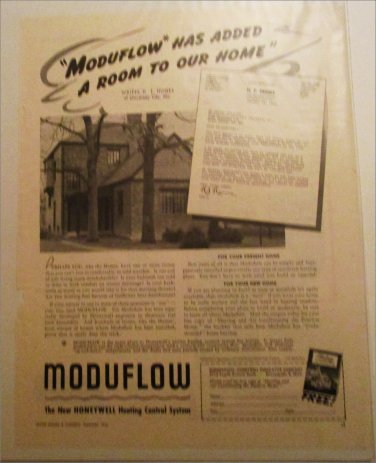 1946 Moduflow Heating Control System ad