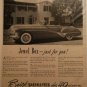 1949 Buick Roadmaster Convertible Jewel Box car ad