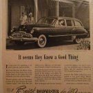 1949 Buick Roadmaster Station Wagon car ad