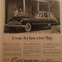 1949 Buick Roadmaster Station Wagon car ad