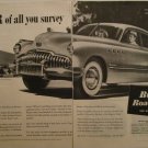 1949 Buick Roadmaster 4 dr sedan Master car ad