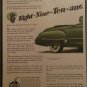 1949 Buick Roadmaster Convertible Eight car ad