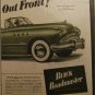 1949 Buick Roadmaster Convertible Eight car ad