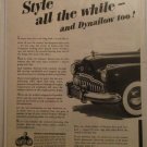 1949 Buick Super 4 dr sedan Style car ad
