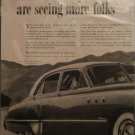 1949 Buick Super 4 dr sedan Faraway car ad