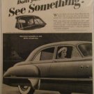 1949 Buick Super 4 dr sedan See Something car ad