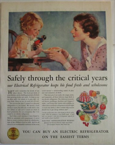 1932 Electric Refrigeration ad #2