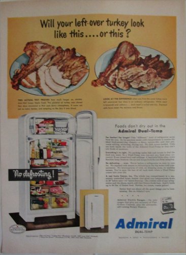 Admiral Duo Temp Refrigerator ad