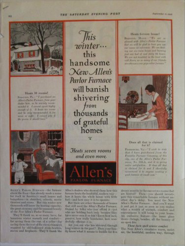 1926 Allens Furnace ad