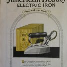1923 American Beauty Electric Iron ad #1