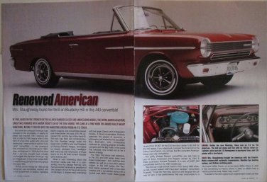 1964 American Motors American Convertible car article