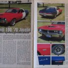 1970 American Motors Javelin car article