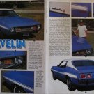 1973 American Motors Javelin car article