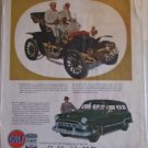 Gulf Pride ad featuring a 1906 Autocar Roadster