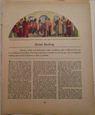 British Banking Article from Fortune Magazine
