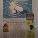1937 AC Spark Plugs Dirty Spark Plugs ad