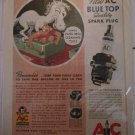 1937 AC Spark Plugs Remember Keep Your Plugs Clean ad