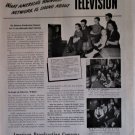 1945 ABC Television ad