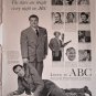 1948 ABC Television ad featuring Abbott & Costello