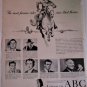 1950 ABC Televison ad featuring The Lone Ranger