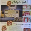 1948 Admiral AM FM Radio Phonograph ad