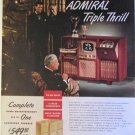 1948 Admiral Magic Mirror Television ad
