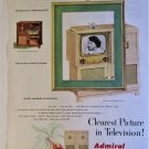 1950 Admiral Magic Mirror Television ad