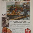 1930 A & P Salmon ad