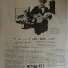 1925 Aetna Insurance A Thousand Miles ad