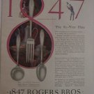 1928 Rogers Brothers Argosy Silverware ad