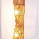 Vintage Franco Albini Floor lamp rattan bamboo floor lamp