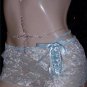 Blue Eve Floral Vine Crystal Body Choker Belly Chain