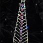 Hot Pink Crystal Necktie