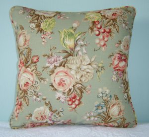 RALPH LAUREN CUSTOM 16X16 CHARLOTTE FLORAL PILLOW