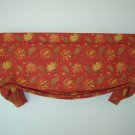 CUSTOM RICHLOOM JACOBEAN LONDON VALANCE 46"W