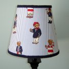 RALPH LAUREN CUSTOM TEDDY BEAR STRIPE LAMPSHADE
