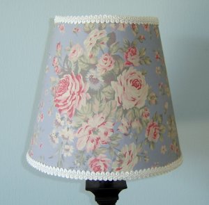 RALPH LAUREN CUSTOM SHELTER ISLAND FLORAL LAMPSHADE