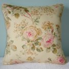 RALPH LAUREN CUSTOM WOODSTOCK GARDEN & CALICO PILLOW 16"