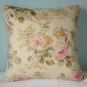 RALPH LAUREN CUSTOM WOODSTOCK GARDEN & CALICO PILLOW 16"